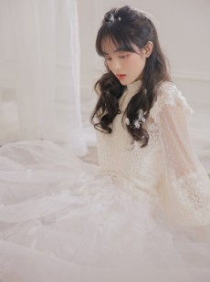 美女气质清新脱俗宛若仙子唯美图片