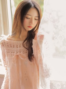 清新漂亮的小女人粉嫩公主风唯美养眼的亚洲自拍