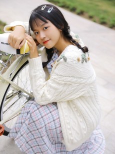 元气少女气质纤尘不染迷人街拍