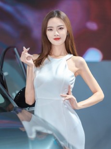美女车模开叉长裙美艳动人私拍